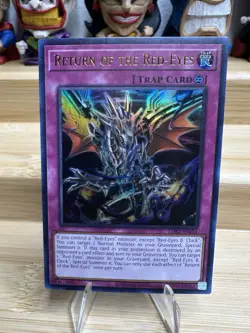 Yugioh Return of the Red-Eyes Holo LDK2-ENJ34 Legendary Decks II Konami - Image 1