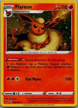 Flareon - (Cosmos Holo) Promo Miscellaneous Cards & Products 026/185 NM - Image 1