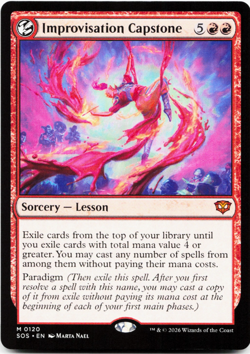Improvisation Capstone [Secrets of Strixhaven] MTG SOS 120 NM 🔥 - Image 1