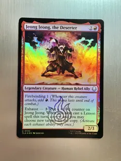 Jeong Jeong, The Deserter - 142 - MTG Avatar: The Last Airbender -Uncommon -FOIL - Image 1