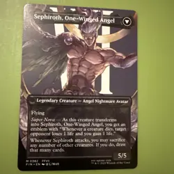 Sephiroth, Fabled SOLDIER (0382) (Borderless) Final Fantasy Regular - Image 2