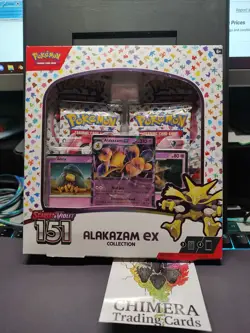 Pokemon TCG: Scarlet & Violet 151 Alakazam Ex Collection Box Factory Sealed New - Image 1