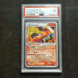 2004 Charizard EX 105/112 Fire Red & Leaf Green Holo - Pokemon TCG English PSA 9 - Image 1
