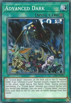 Advanced Dark - LDS1-EN109 - Common - 1st Edition NM Yugioh Legendary Duelists: - Image 1