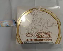 Pokemon TCG Sword & Shield Brilliant Stars Elite Trainer Box – Factory Sealed – - Image 1