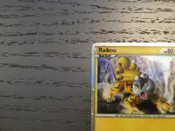 Pokemon Raikou Holo Promo HGSS19 MP - Image 2