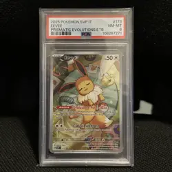POKEMON PSA 8 EEVEE promo 173 svp Italiana NM MINT ITA - Image 1