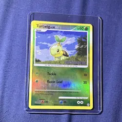 Pokemon Turtwig Diamond & Pearl Burger King 103/130 Promo Reverse Holo 60 HP - Image 1