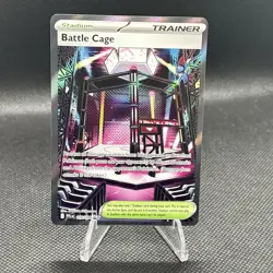 Pokemon TCG Holo Ultra Rare Full Art Battle Cage 116/094 - Image 1