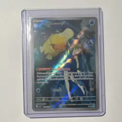 Pokemon Misty's Psyduck Full Art Holo Illustration Rare 144/138 Thai Scarlet & … - Image 1
