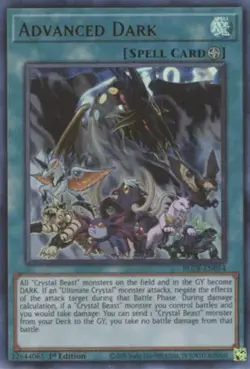 Advanced Dark - BLCR-EN054 - Ultra Rare - 1st Edition NM Yugioh Battle Of Legend - Image 1
