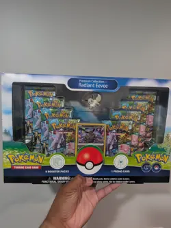 Pokemon Go Radiant Eevee Premium Collection Box Sealed - Image 1