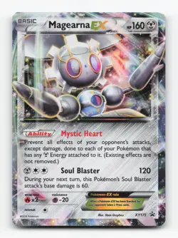 Pokemon TCG - Magearna EX XY175 Lightly Played Holo Promo XY Promo Holo - Image 1