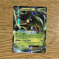 Sceptile EX XY53, 2015 Pokemon TCG XY, Promo Holo, Very Good Condition - Image 1