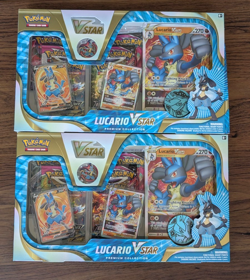 Lucario VSTAR Premium Collection Boxes LOT OF 2 - Pokemon TCG (Fusion Strike) - Image 2