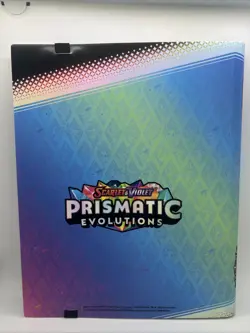 Pokemon Prismatic Evolutions Binder - Scarlet & Violet - Image 2