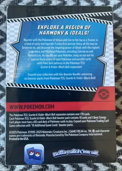 Pokemon Black Bolt Booster Bundle | New & Sealed | Fast Ship 📦🚛💨 - Image 5