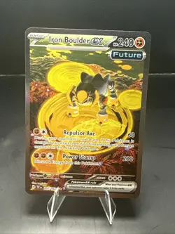 Pokemon SV05: Temporal Forces 207/162 Iron Boulder ex - Image 2