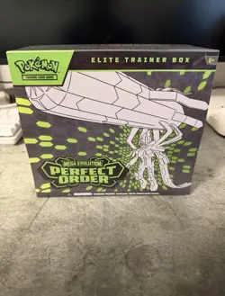 Pokemon Mega Evolution Perfect Order Elite Trainer Box Sealed Zygarde Clefable - Image 1