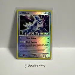 Pokemon TCG - Dialga 16/106 - Platinum Stamped - Burger King Promo - LP - Image 1