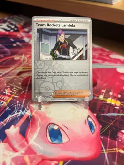 PokemonKarte Team Rockets Lambda 176/182 Reverse Holo Deutsch - Image 1