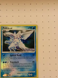 Palkia 26/106 Platinum Reverse Stamp Great Encounters Pokemon 2008 Near Mint - Image 3