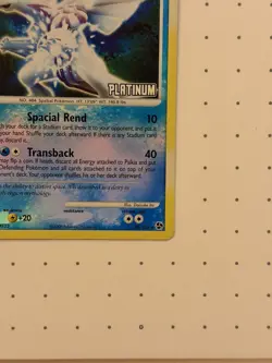 Palkia 26/106 Platinum Reverse Stamp Great Encounters Pokemon 2008 Near Mint - Image 5