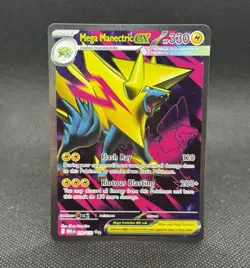 Pokemon Mega Manectric EX 158/132 Me01 Full Art Holo Ultra Rare 330HP English - Image 1