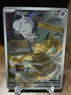 Pokemon Espurr Illustration Rare IR Full Art Holo 095/088 Perfect Order - Image 1