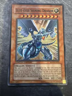 🚨BLUE-EYES SHINING DRAGON | MOV-EN001 | 2004 Yu-Gi-Oh! Movie Pack | Limited Ed - Image 1