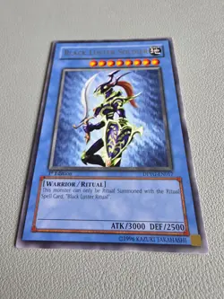 YUGIOH Black Luster Soldier Rare 1st Edition DPYG-EN017 - Image 1