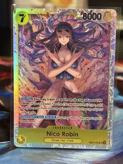 Nico Robin (055) EB03-055 Extra Booster: One Piece Heroines Edition Foil - Image 1