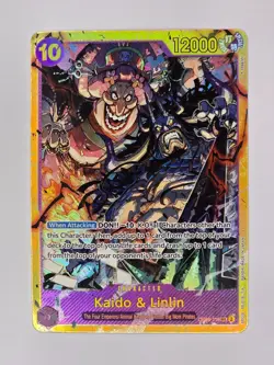 One Piece Kaido & Linlin OP08-119 SEC Secret Rare English NM - Image 1