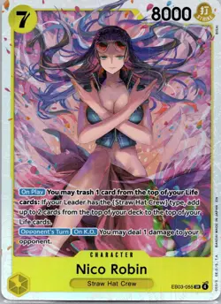 Nico Robin (055) SR Extra Booster: One Piece Heroines Edition EB03-055 - Image 1