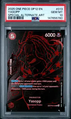 Yasopp One Piece Op12-Legacy Of The Master 013 NM PSA 10 - Image 1