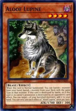 Aloof Lupine - SAST-EN030 - Common - Unlimited Edition NM Yugioh Savage Strike - Image 1