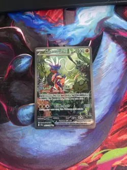 Koraidon ex 247/198 Scarlet & Violet Pokemon Special Illustration Rare Near Mint - Image 1
