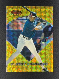 Garret Anderson 1996 Bowman's Best Atomic Refractor #40 ANGELS RARE - Image 1