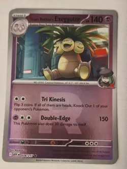 Pokemon Team Rocket's exeggutor (Team Rocket) 078/217 Reverse Holo ME: Ascended - Image 1