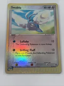 Swablu 75/97 Ex Dragon Reverse Holo - Image 1