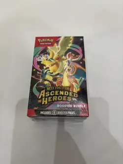 Pokemon TCG Mega Evolution Ascended Heroes Booster Bundle Sealed - Image 1