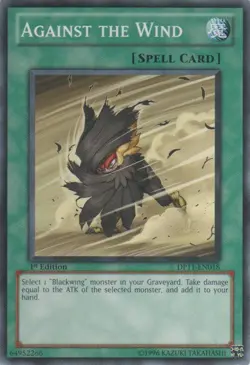 Against the Wind - DP11-EN018 - Common - 1st Edition NM Yugioh Duelist Pack 11: - Image 1