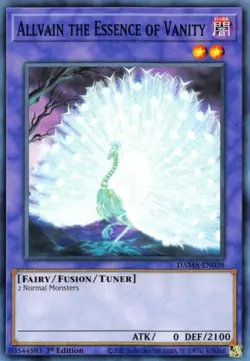 Allvain the Essence of Vanity - DAMA-EN038 - Common - 1st Edition NM Yugioh Dawn - Image 1