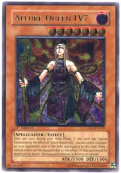 Allure Queen LV7 - CDIP-EN008 - Ultra Rare - 1st Edition NM Yugioh Booster Set C - Image 1