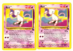 2 - MEW - Black Star Regular Promo Card - NrMt ( Pokemon ) B - Image 1