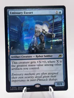 Emissary Escort 0399 Foil Promo Edge Of Eternities EOE MTG NM - Image 1
