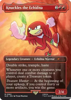 Knuckles the Echidna [SLD - 2082] - NM TCG MTG - Image 1