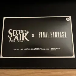 Final Fantasy Weapons x MTG Secret Lair Rainbow Edition Foil Set Sealed - Image 1