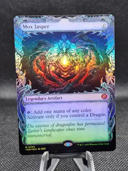 MTG - [FOIL] Mox Jasper (Showcase) - Tarkir: Dragonstorm - Image 1