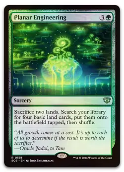 Planar Engineering #158 (Foil) (NM) Secrets of Strixhaven SOS Magic MTG - Image 1